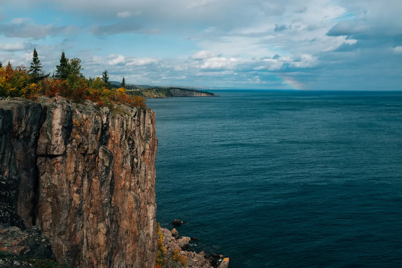 Lake Superior shoreline near Two Harbors