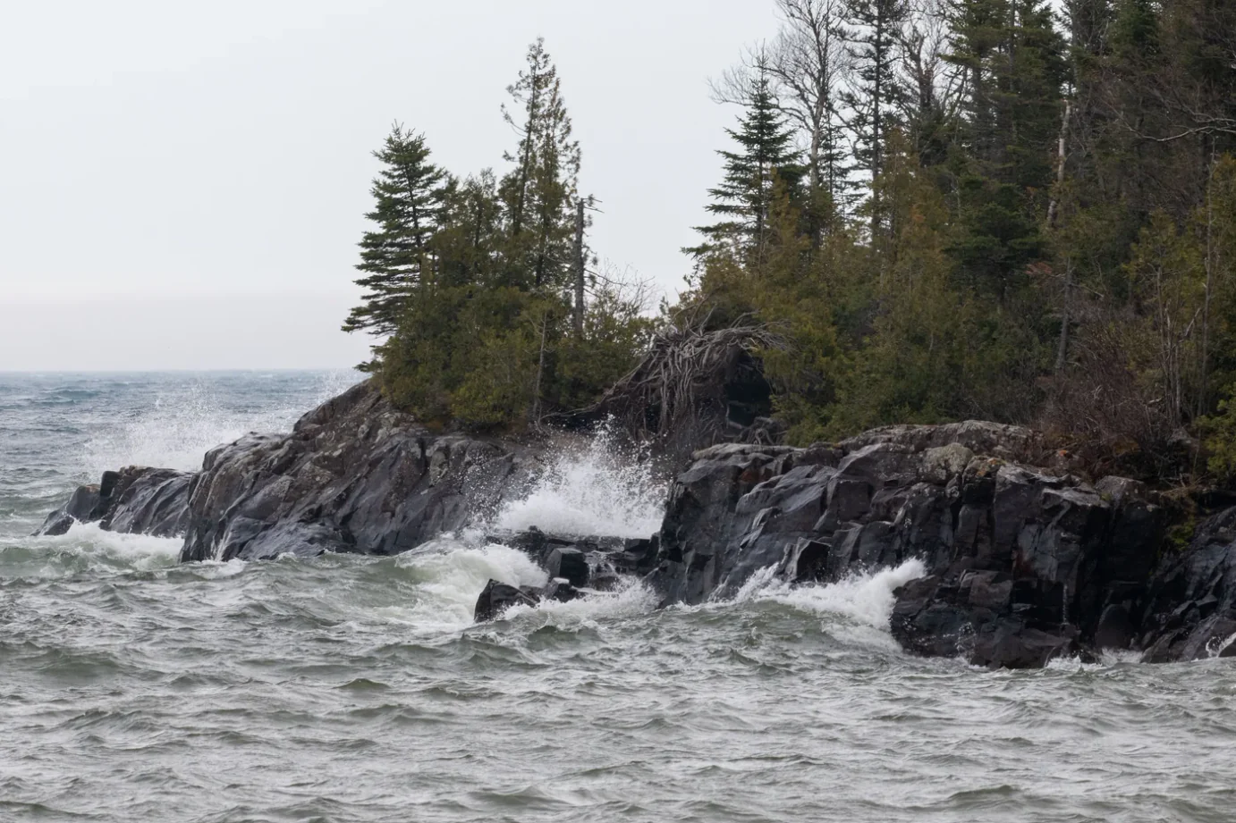 A quiet morning with coffee on the North Shore
